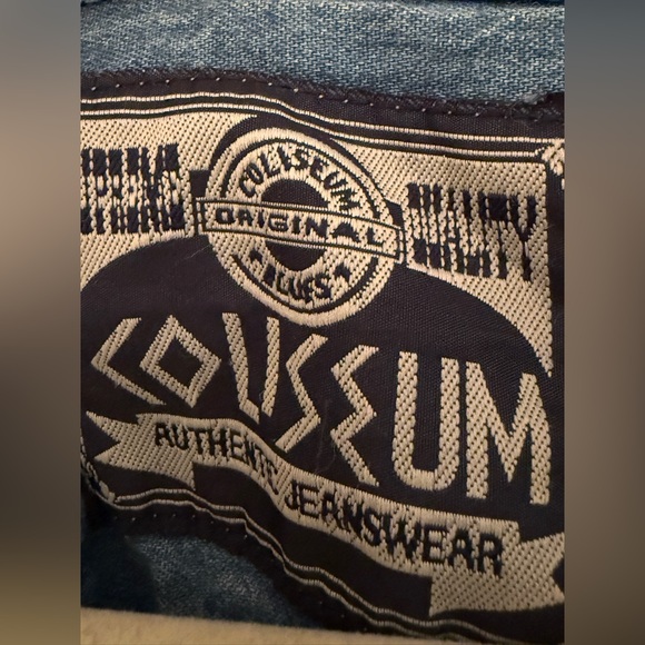 Vintage Coliseum Striped Button-Up Shirt - Picture 3 of 3